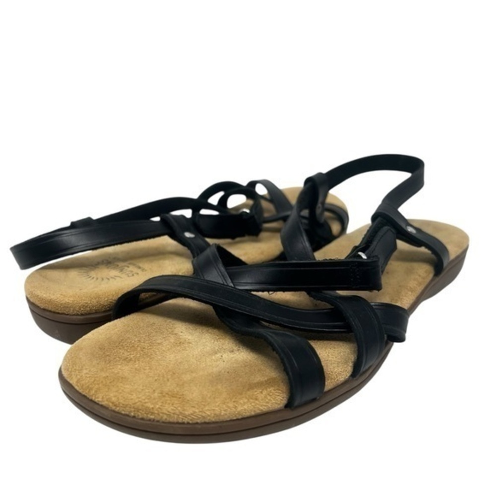 G.H. Bass & Co. Black Strappy Sandals